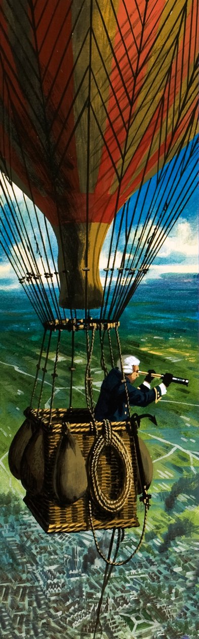 La primera misión militar desde el aire de Wilf (20th century) Hardy