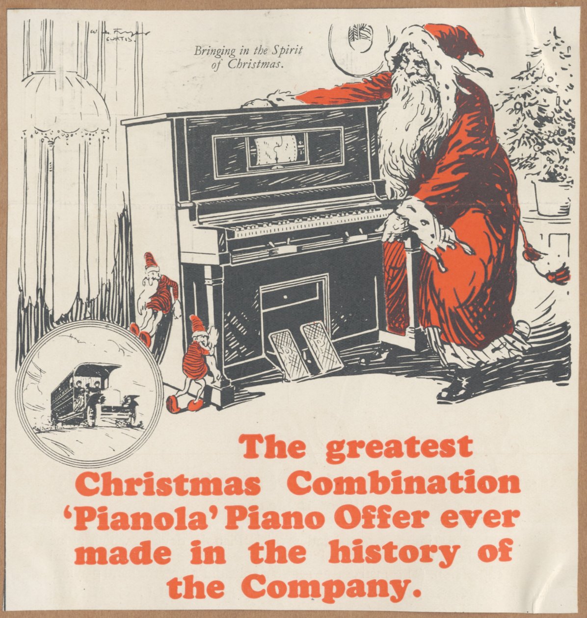 Pianolas de la Compañía Eólica, años 1920 de Wilfred Fryer