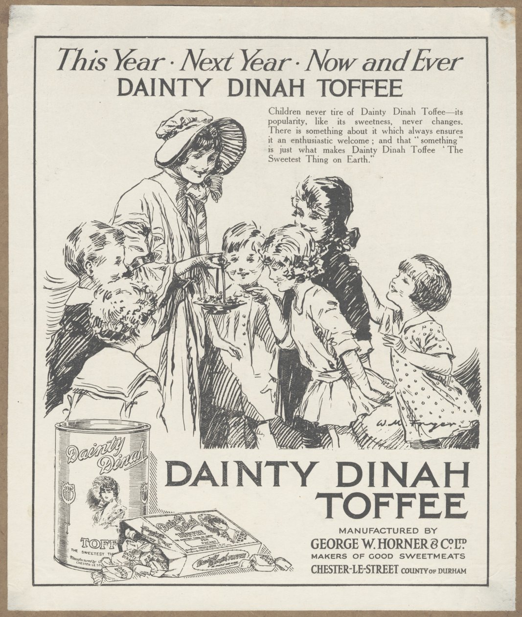 Dainty Dinah Toffee de Wilfred Fryer