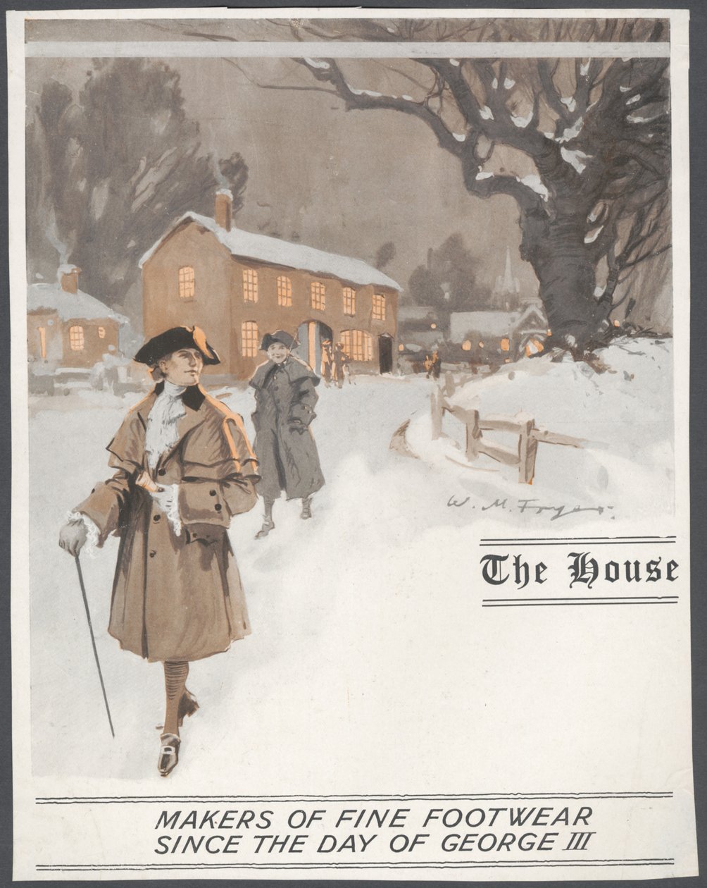 La Casa de Ropa de Hombre, c. 1920s de Wilfred Fryer