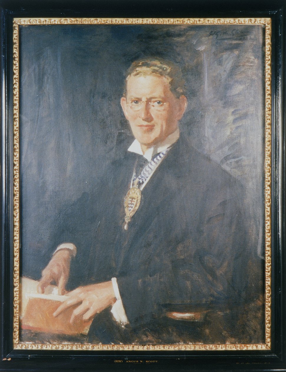 Sir Angus Newton Scott, 1932 de Wilfred Gabriel de Glehn