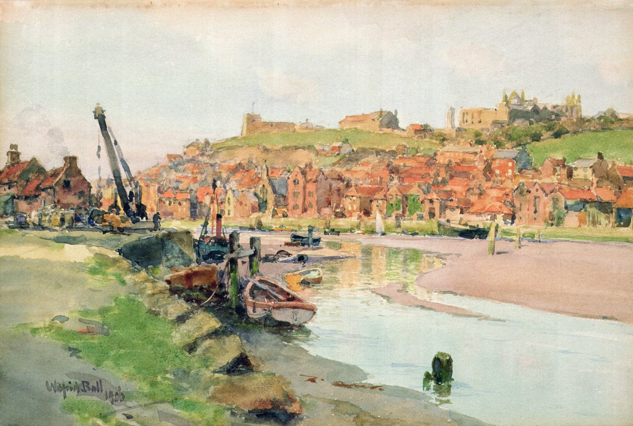 Tarde rosada, Whitby de Wilfrid Williams Ball
