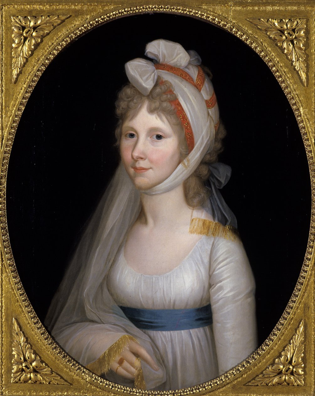 Auguste, princesa heredera de Hessen-Kassel, c.1800 de Wilhelm Baettner