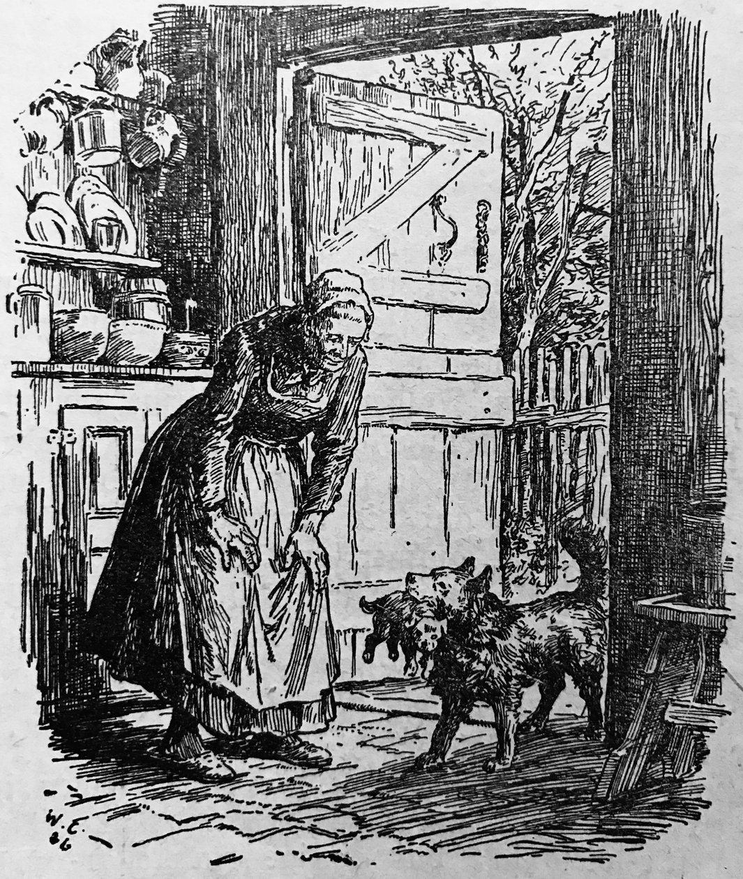 Dibujo de Wilhelm Claudius de Wilhelm Claudius
