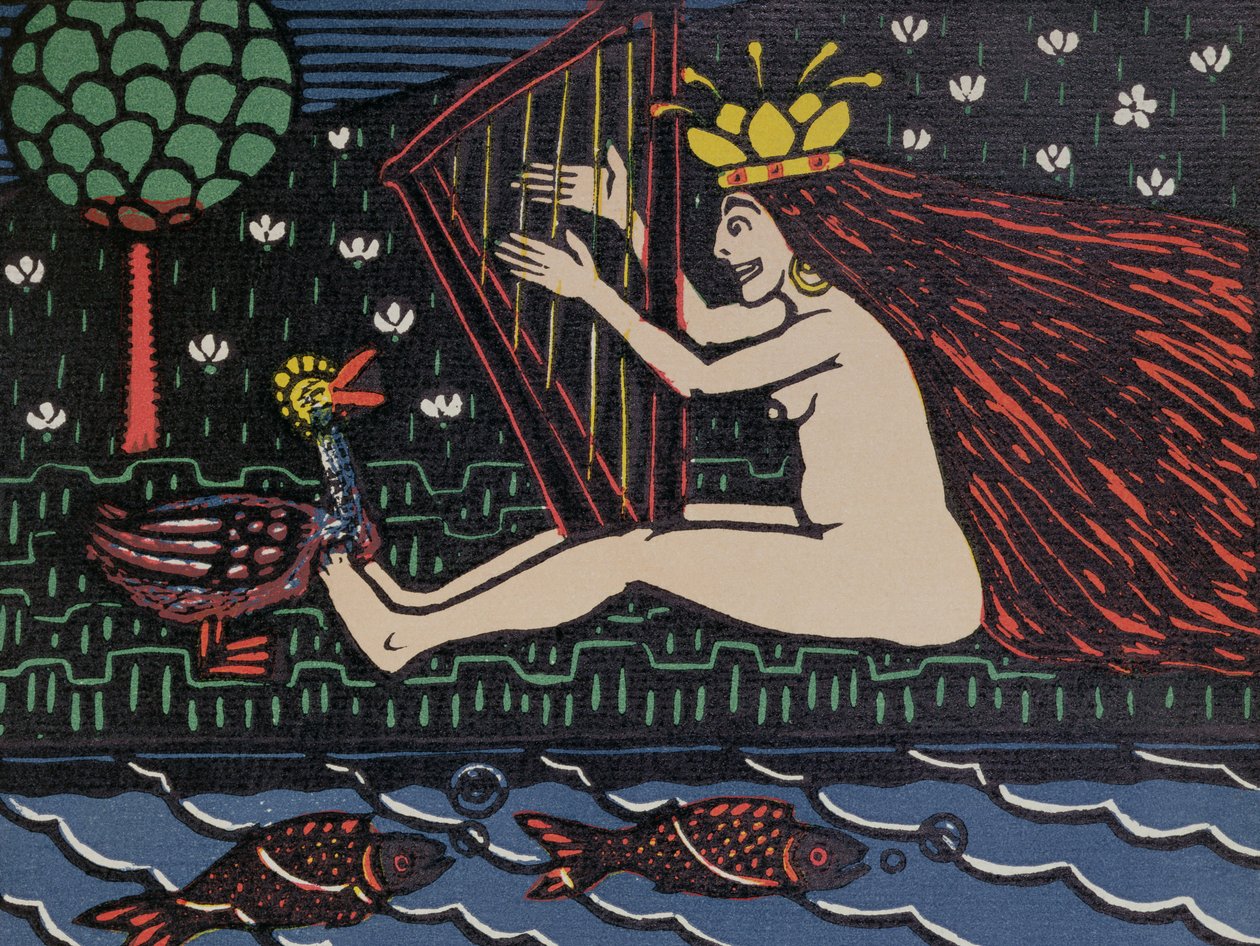 La Bruja, c.1900 de Wilhelm Laage
