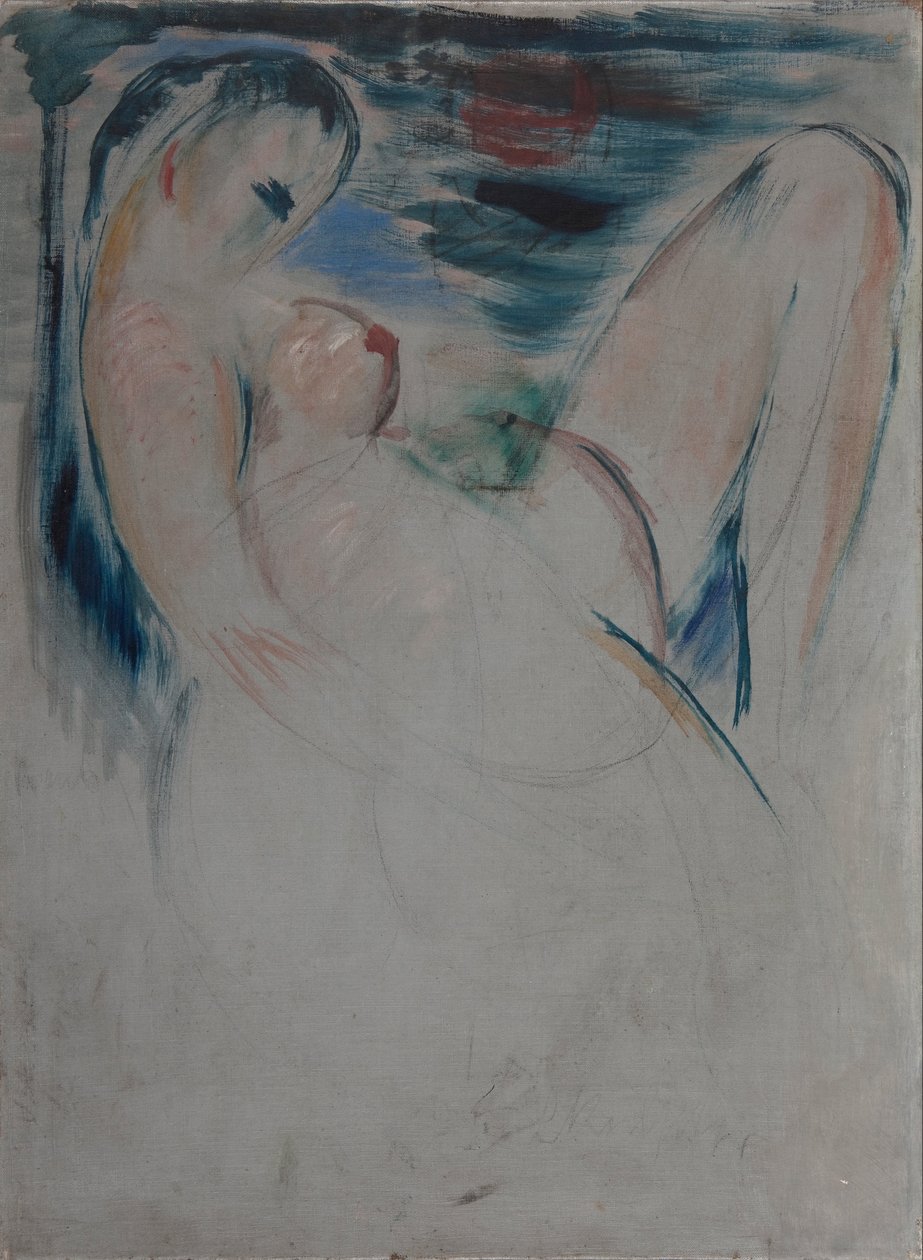 Desnudo femenino reclinado de Wilhelm Lehmbruck