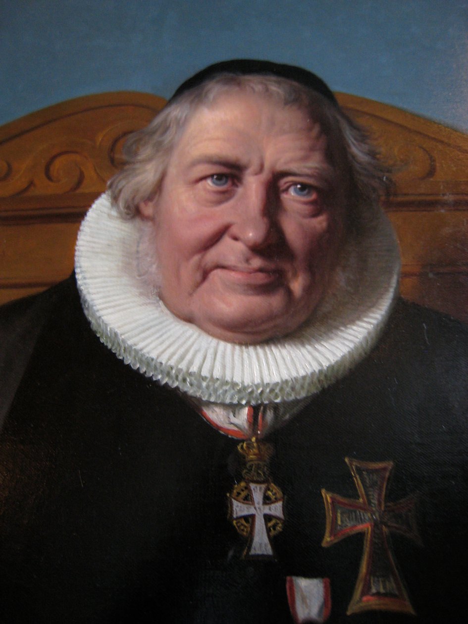 Eggert Christopher Tryde, preboste de Copenhague 1838-1857 de Wilhelm Marstrand