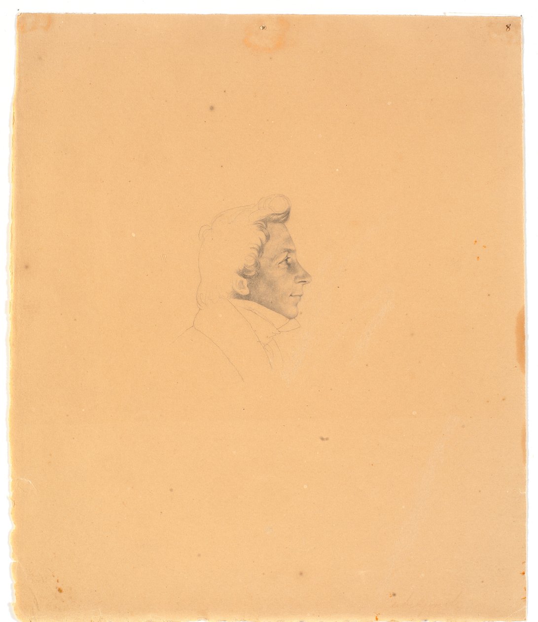 Porträt von Bernhard Stange de Wilhelm Bendz
