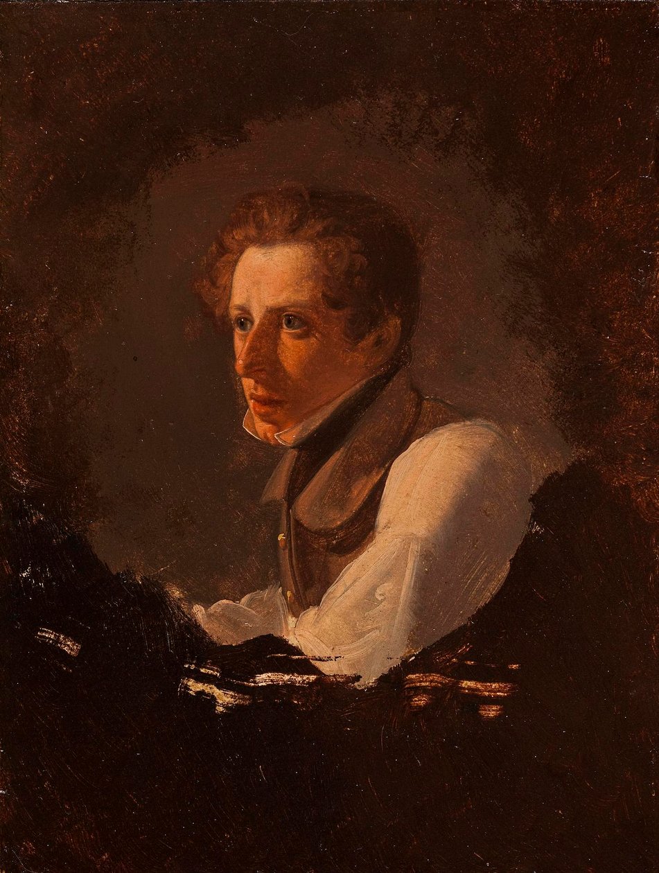 Retrato de Heinrich Marr de Wilhelm Bendz