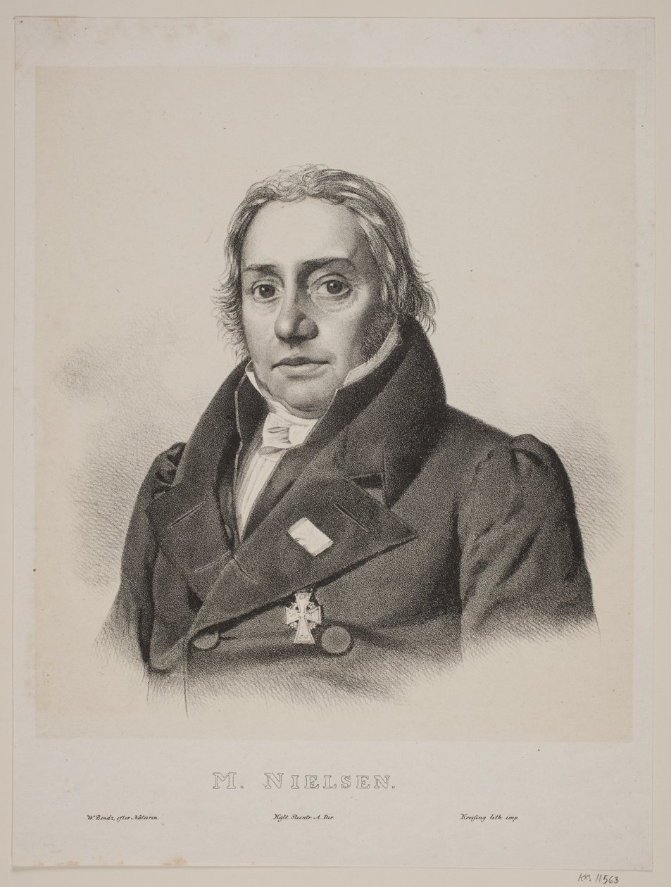 Rector Michael Nielsen de Wilhelm Bendz