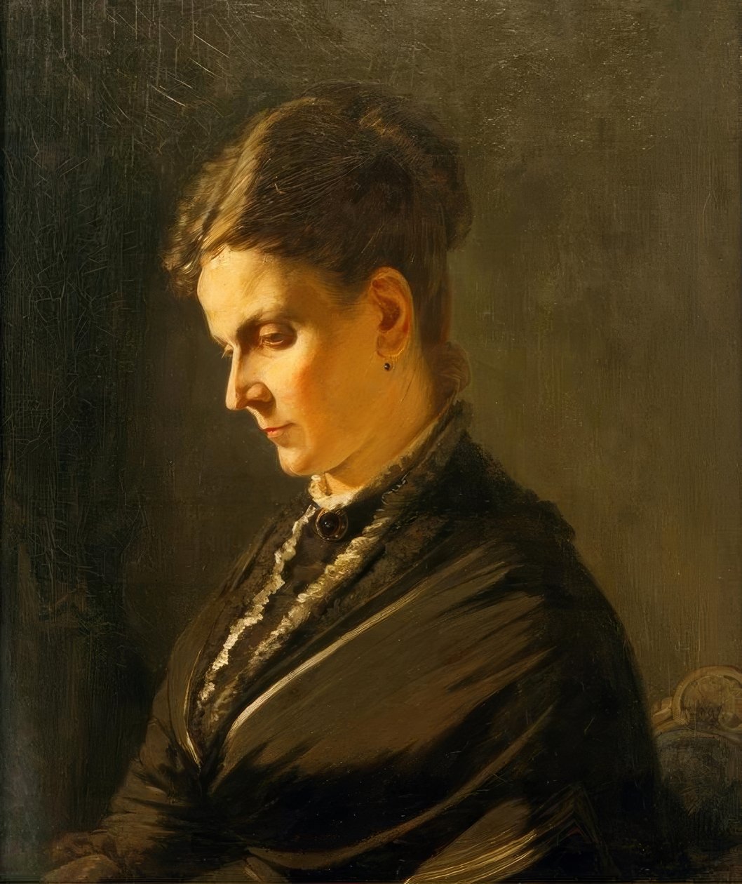 Retrato de Johanna Keßler de Wilhelm Busch