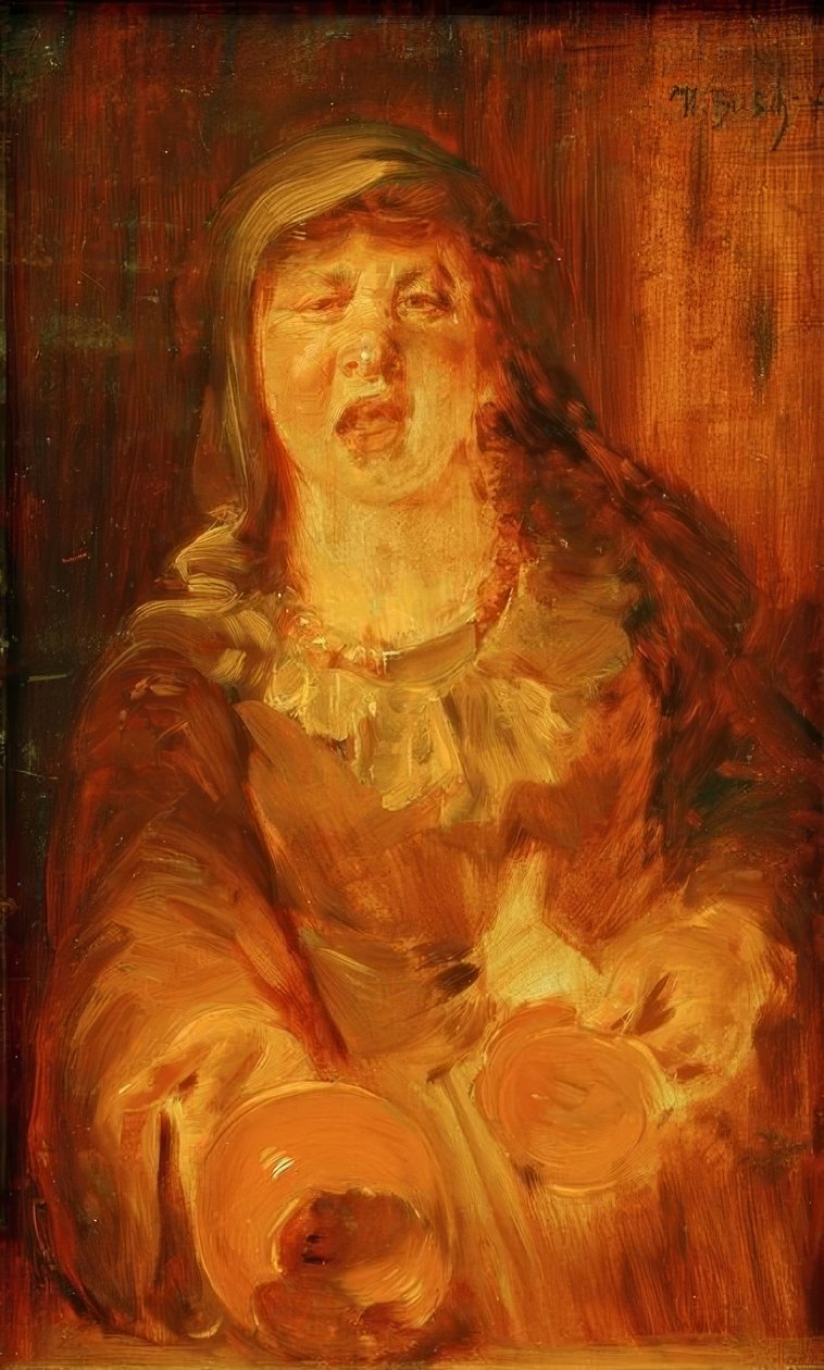 La jarra rota de Wilhelm Busch