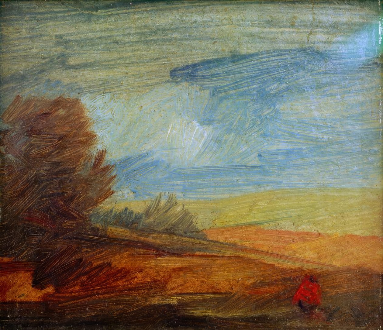 Paisaje otoñal de Lüthorster de Wilhelm Busch