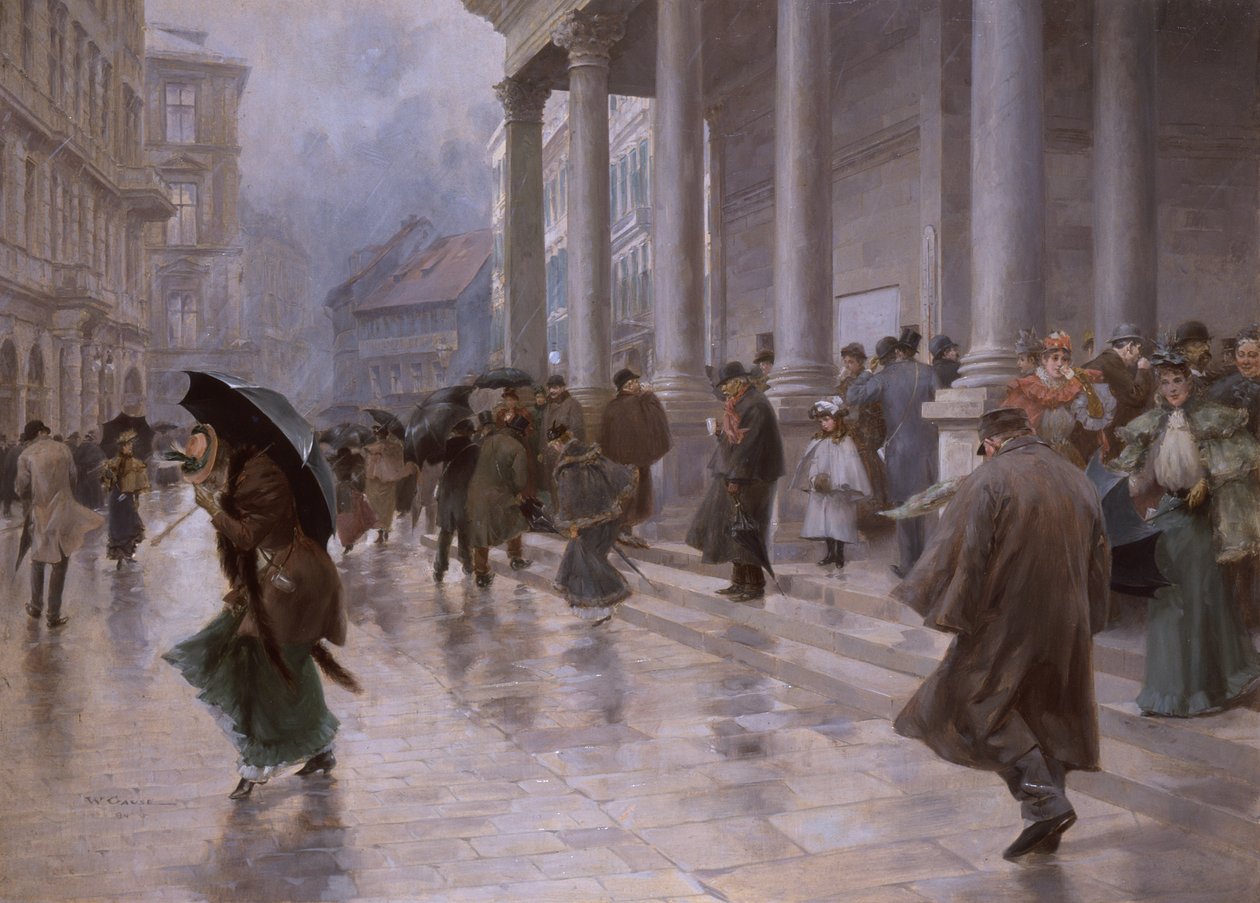 Am Mühlbrunnen (En el manantial del molino) de Wilhelm Gause