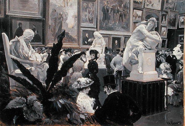 En la Exposición Internacional de Arte de Viena de 1882 de Wilhelm Gause