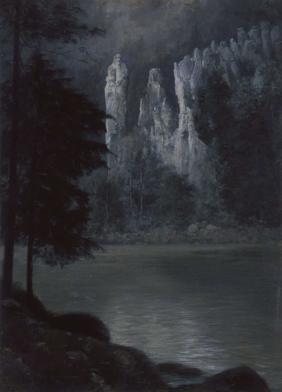 Hans Heiling (Las rocas de Hans Heiling) de Wilhelm Gause