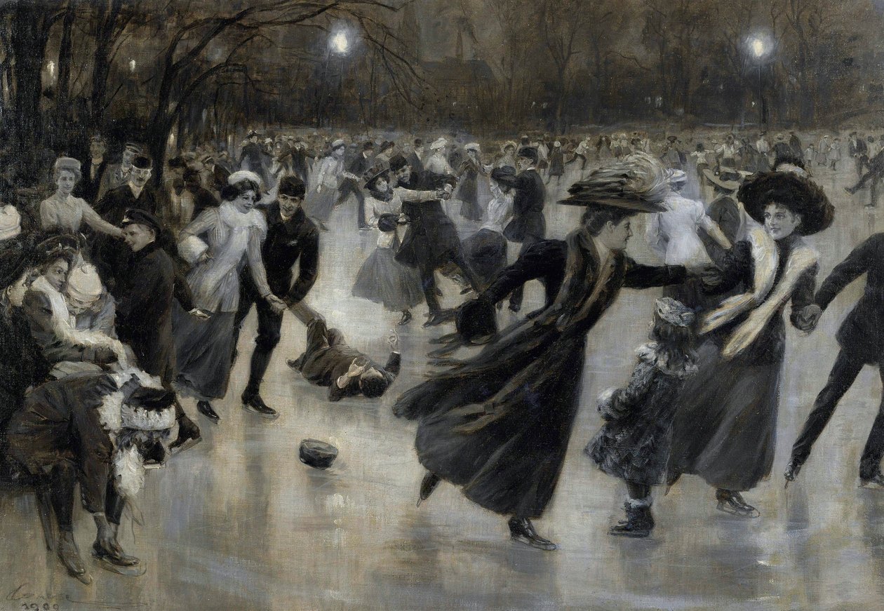 Una fiesta sobre el hielo de Wilhelm Gause