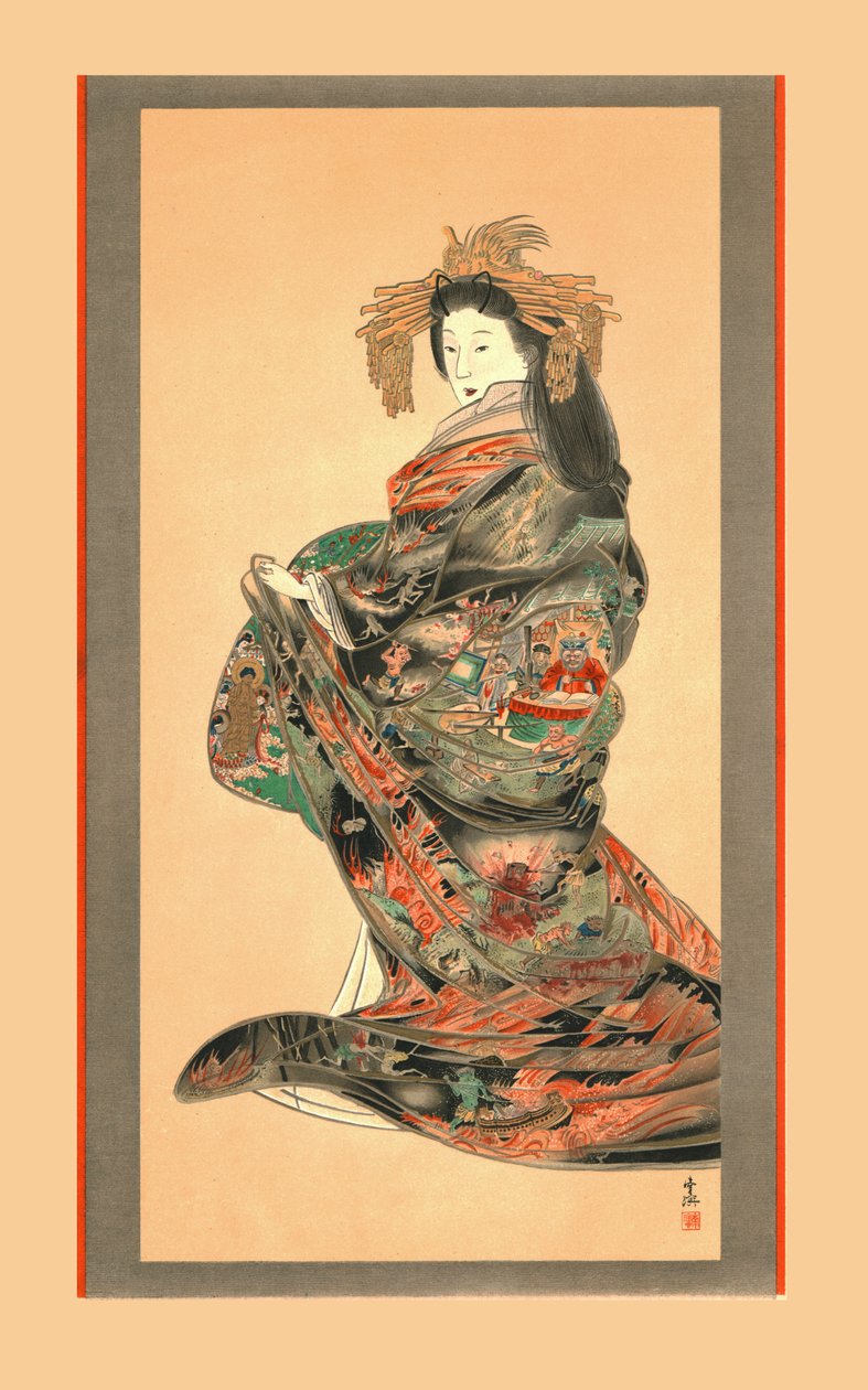 Jigoku Reigan, siglo XIX, 1886 de Wilhelm Greve