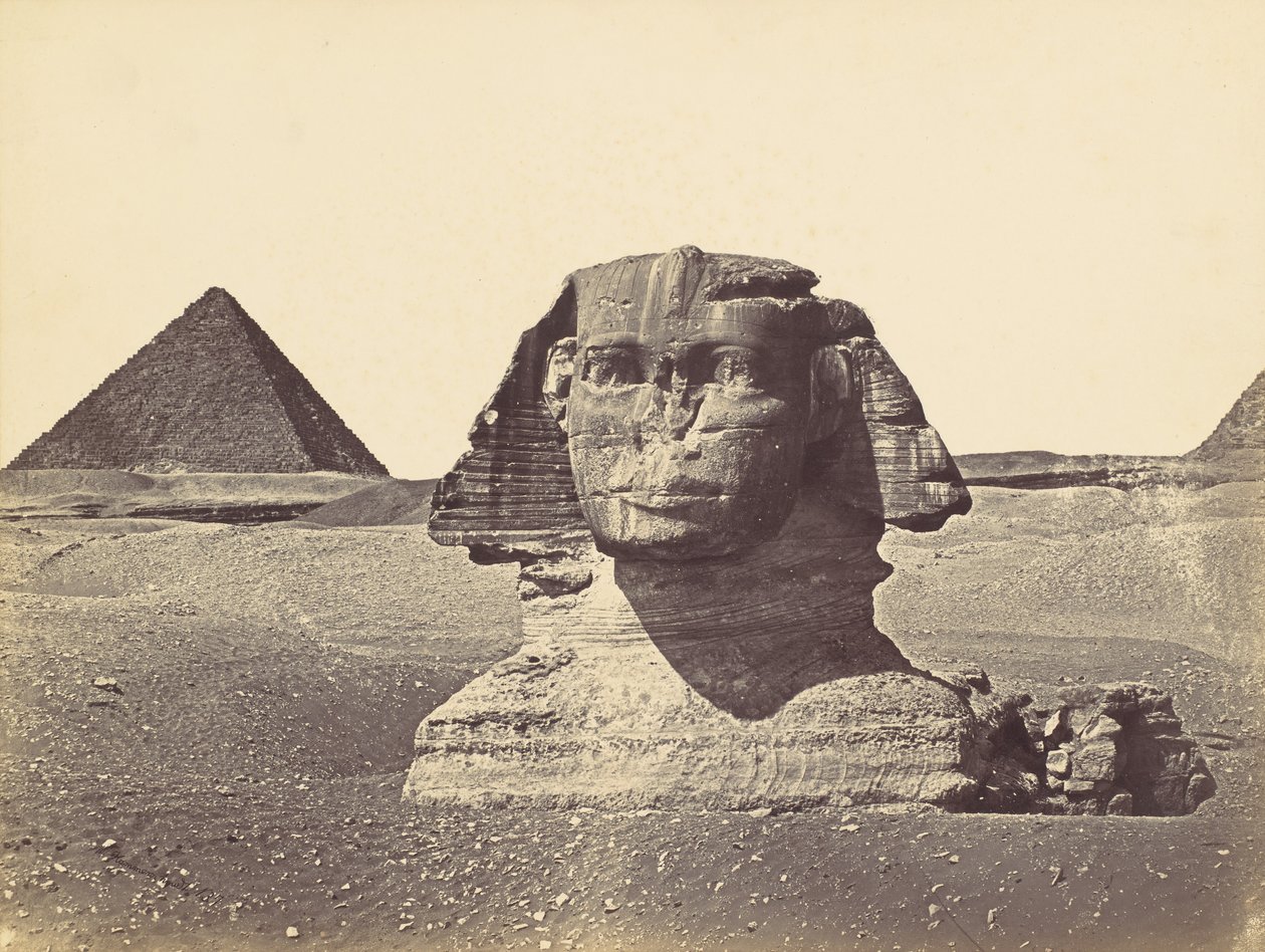 Cabeza de la Esfinge, ca. 1860 de Wilhelm Hammerschmidt