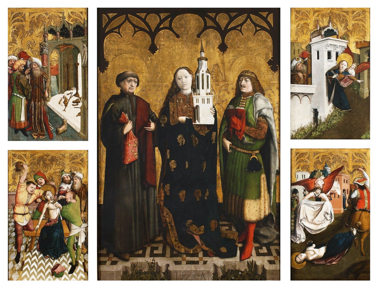 Retablo de Santa Bárbara de Wilhelm Kalteysen