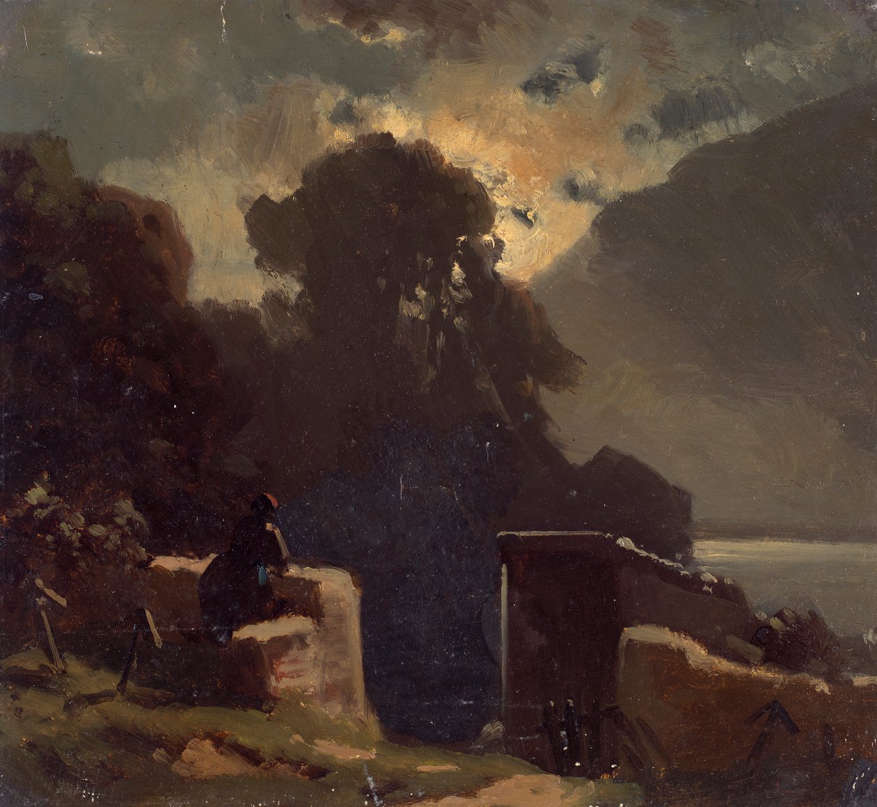 paisaje lunar de Wilhelm Lichtenheld
