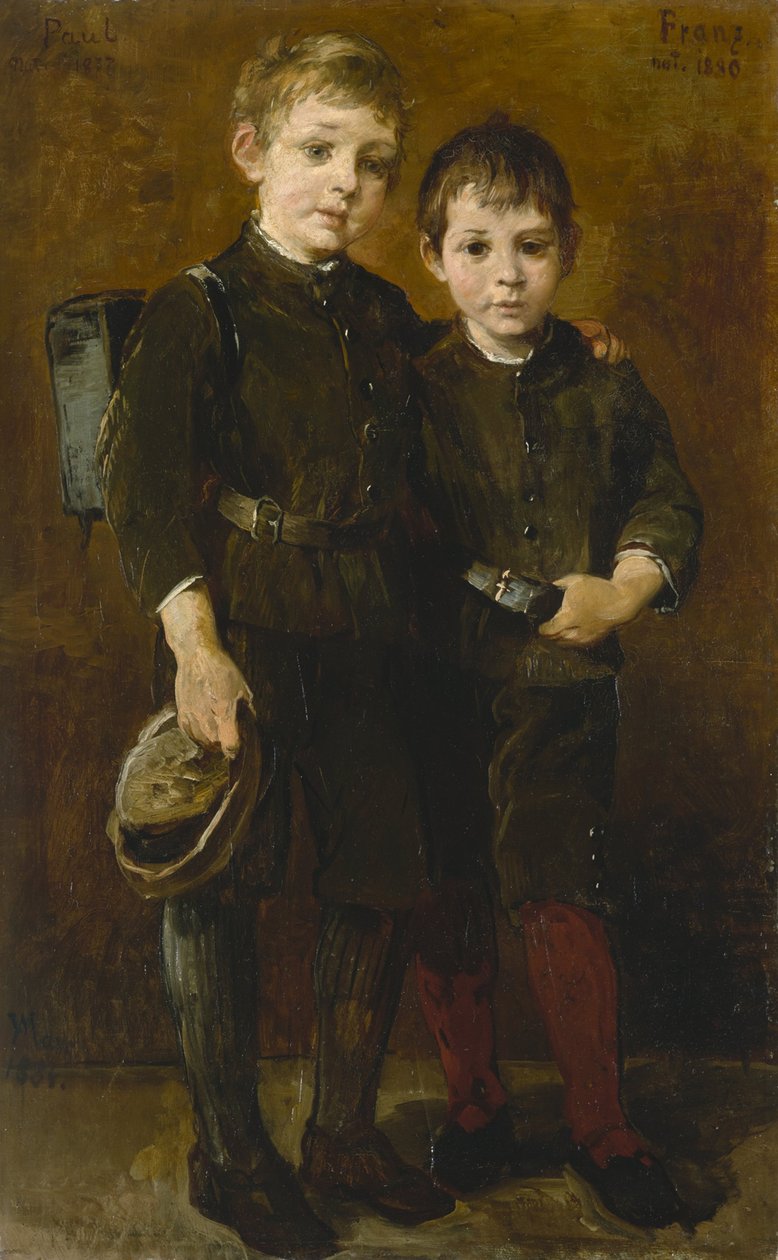 Retrato de los hijos del artista de Wilhelm Marc