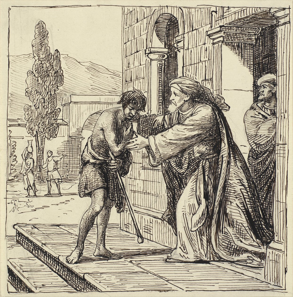 El regreso del hijo pródigo de Wilhelm Marstrand