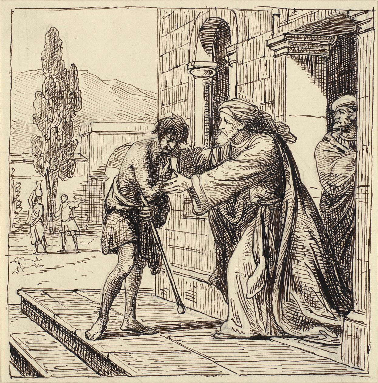 El regreso del hijo pródigo de Wilhelm Marstrand