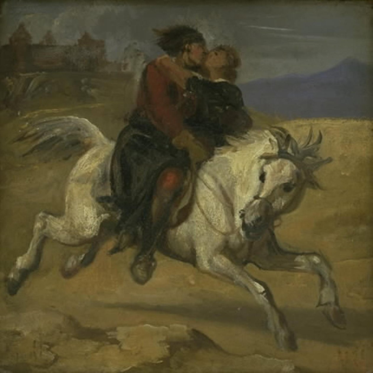 Una escena de secuestro de Wilhelm Marstrand