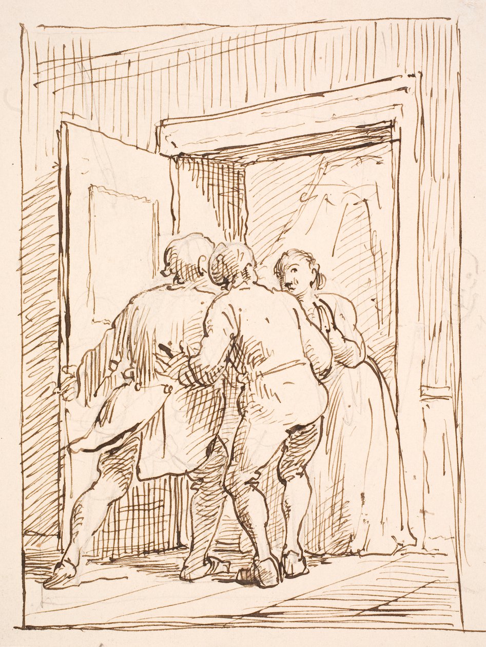 Un escándalo de Wilhelm Marstrand