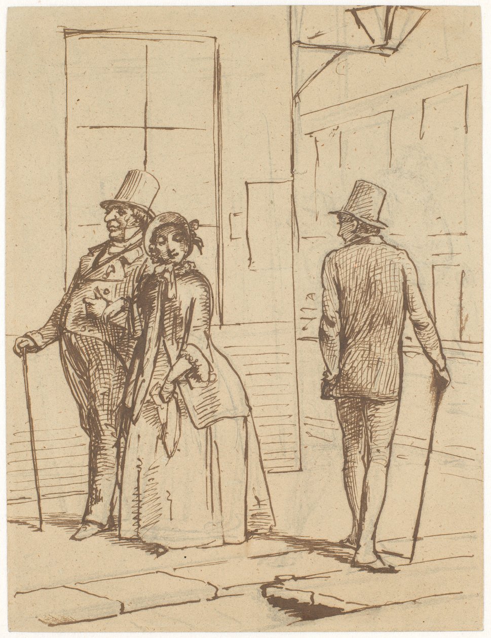 Un encuentro querido de Wilhelm Marstrand