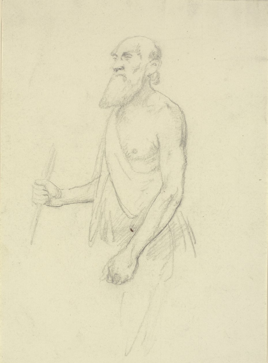 Viejo mendigo de Wilhelm Marstrand