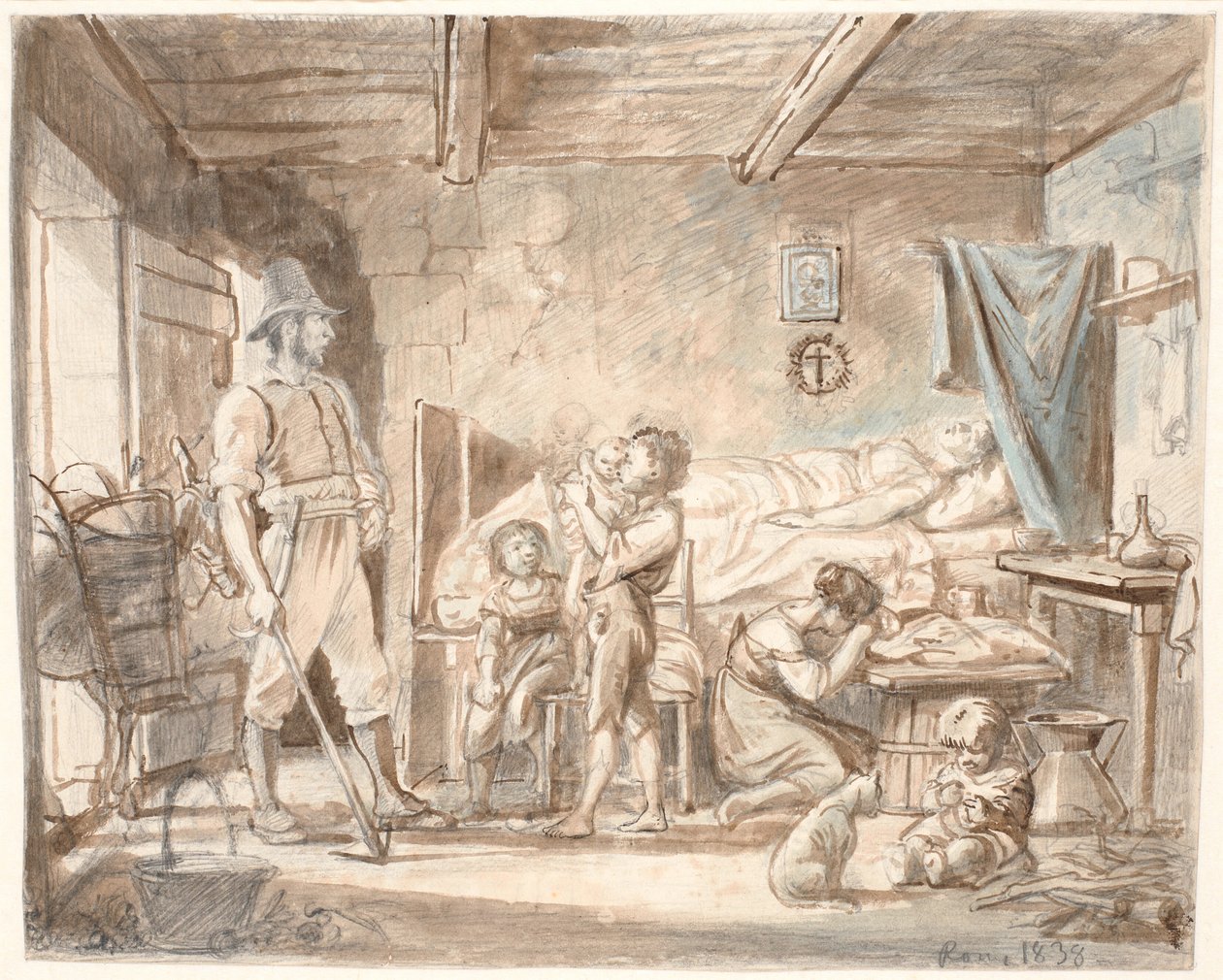El regreso a los huérfanos de Wilhelm Marstrand
