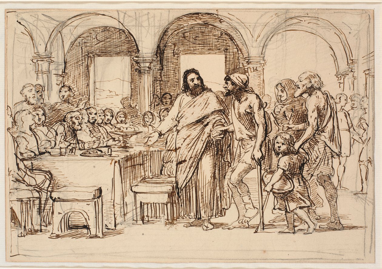 La última cena de Wilhelm Marstrand