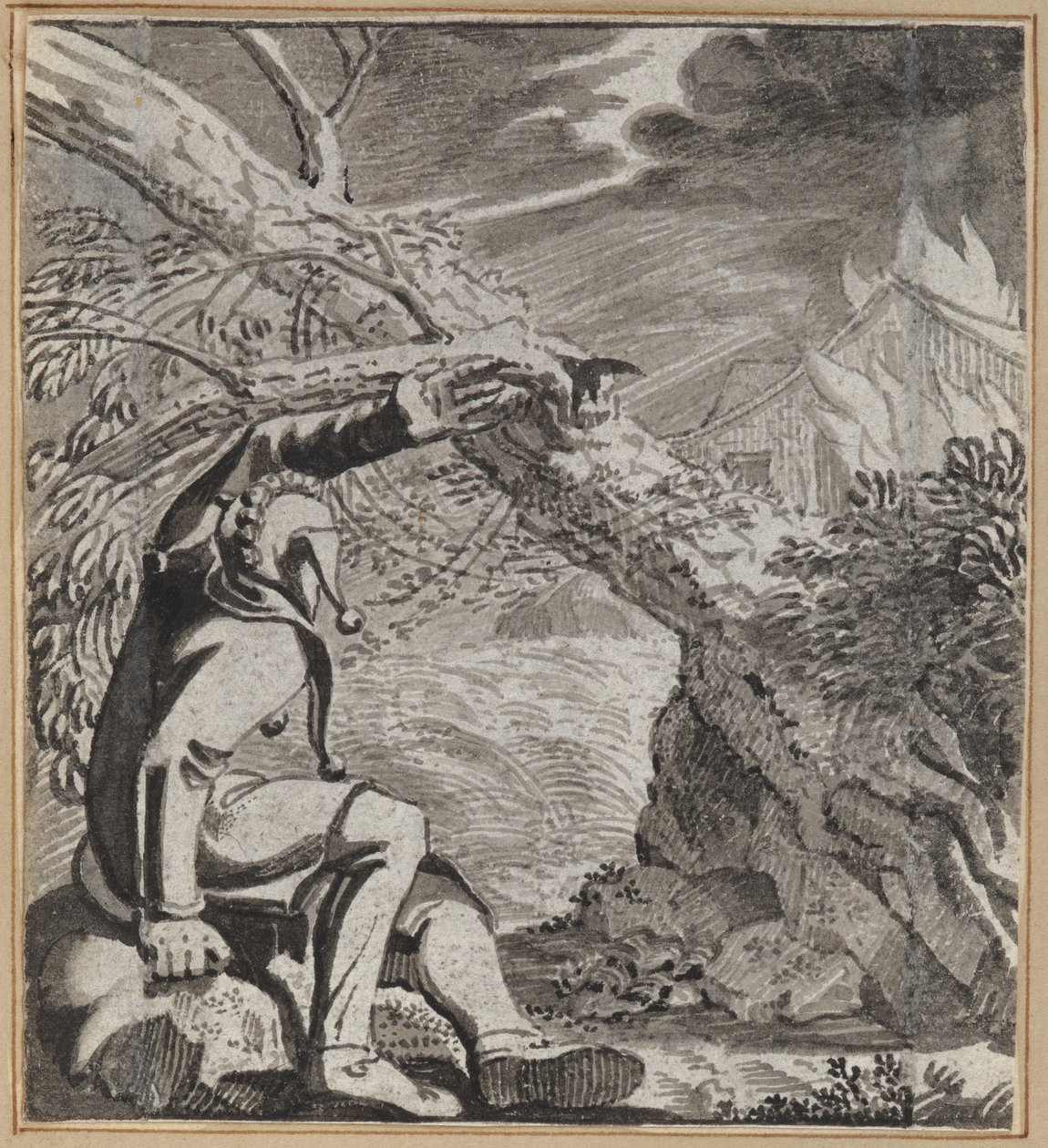 El necio que se enfada con los castigos de Dios de Wilhelm Stettler