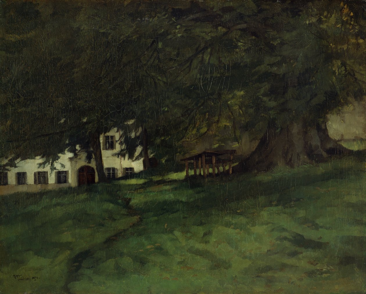 Tilo en Herrenchiemsee de Wilhelm Trübner