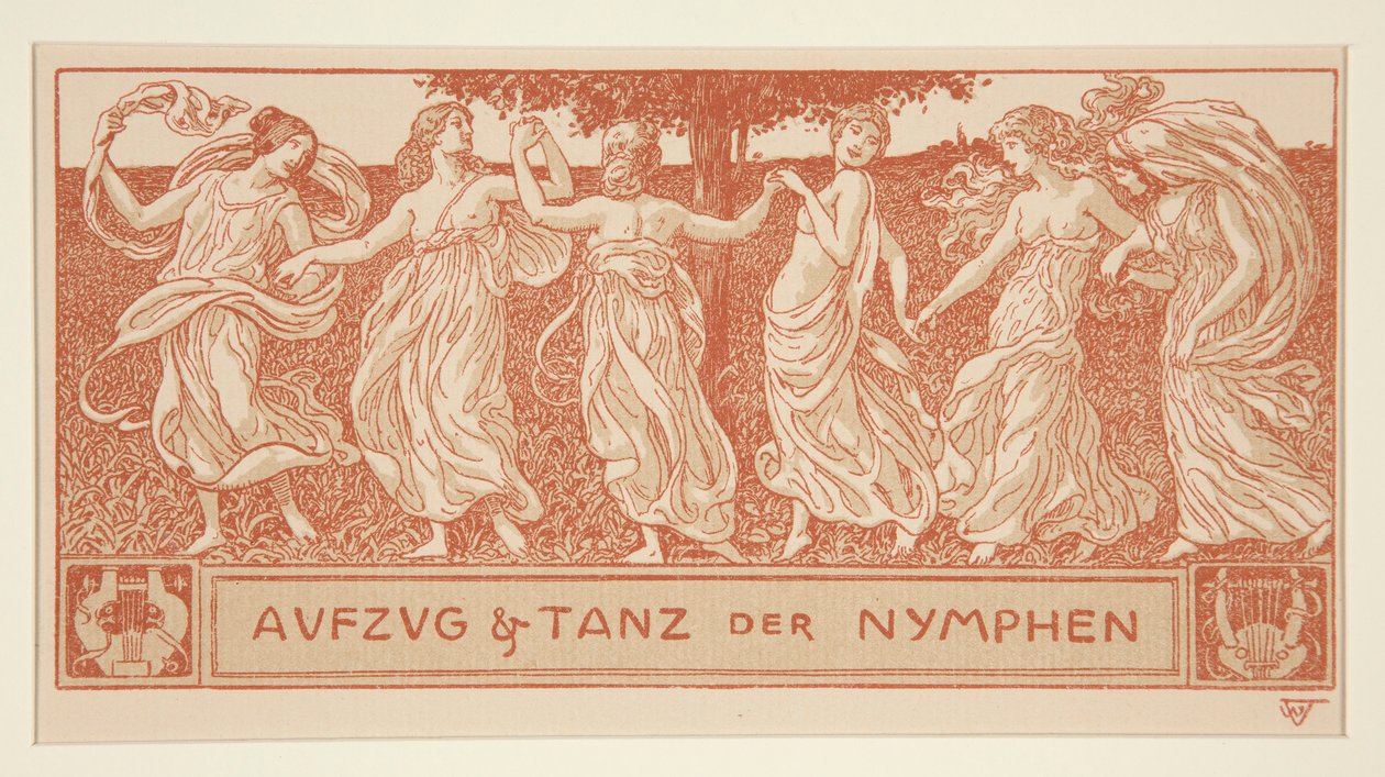 Procesión y baile de las ninfas de Wilhelm Volz