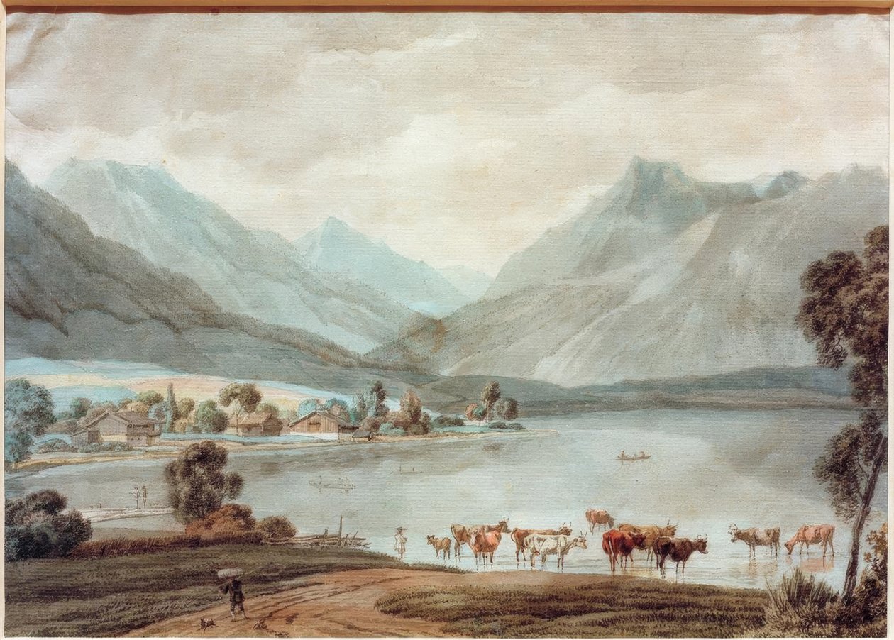 El Schliersee de Wilhelm von Kobell