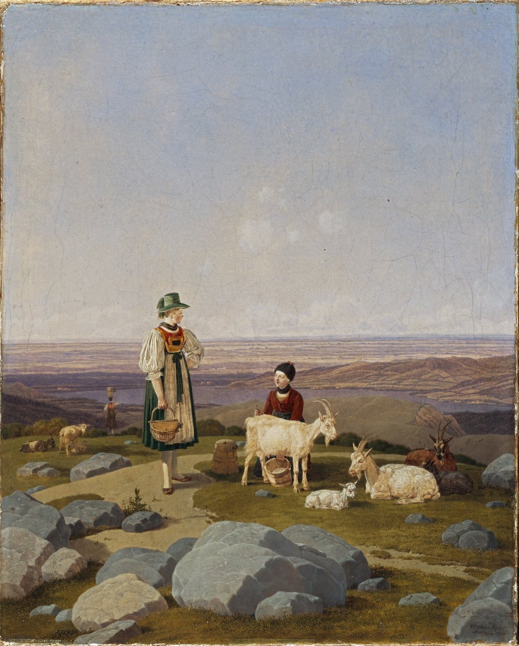Alemán: Auf der Geisalm En el Geisalm de Wilhelm von Kobell