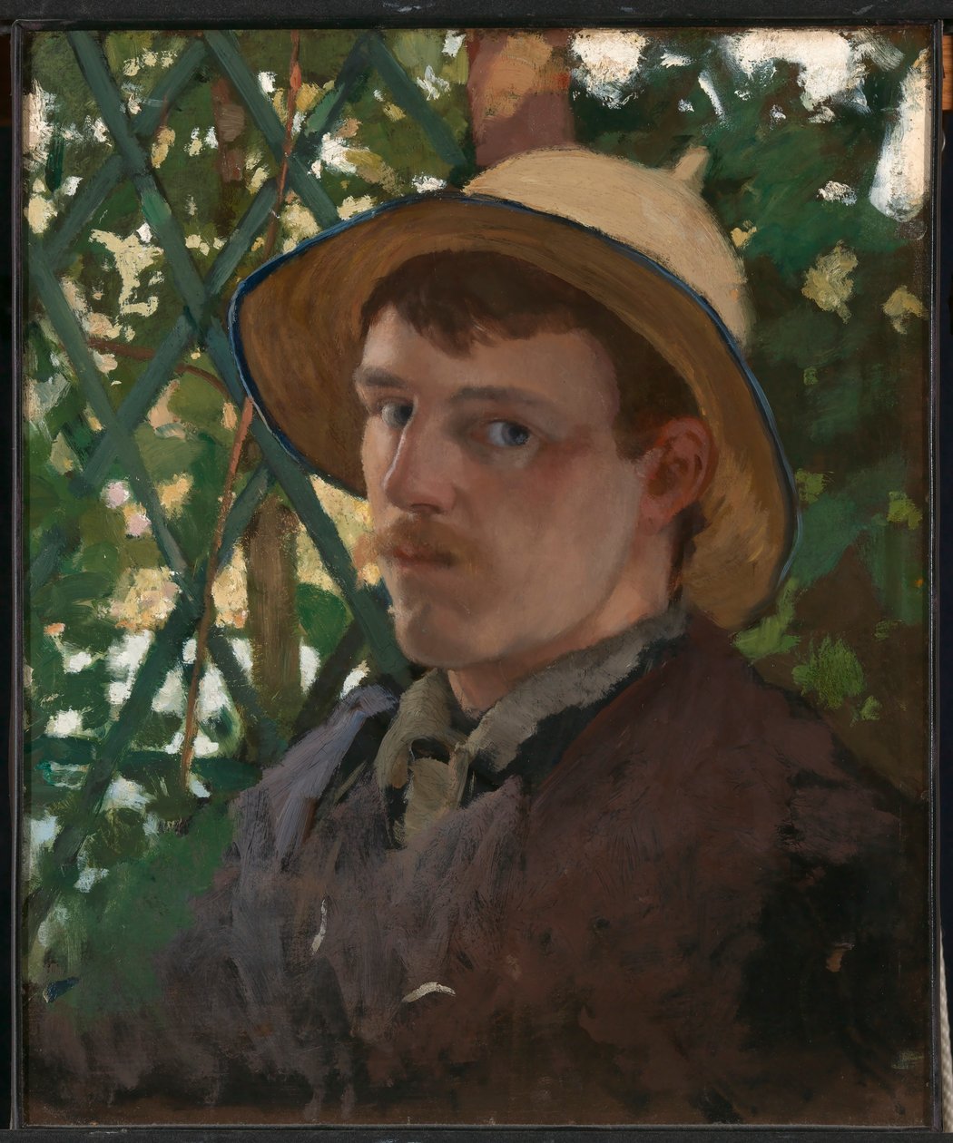 Autorretrato en Montigny de Will H. Low