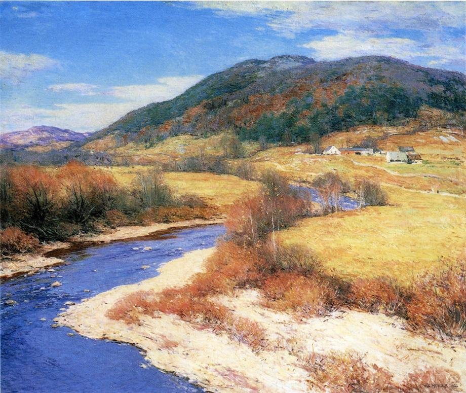 Verano indio, Vermont de Willard Leroy Metcalf