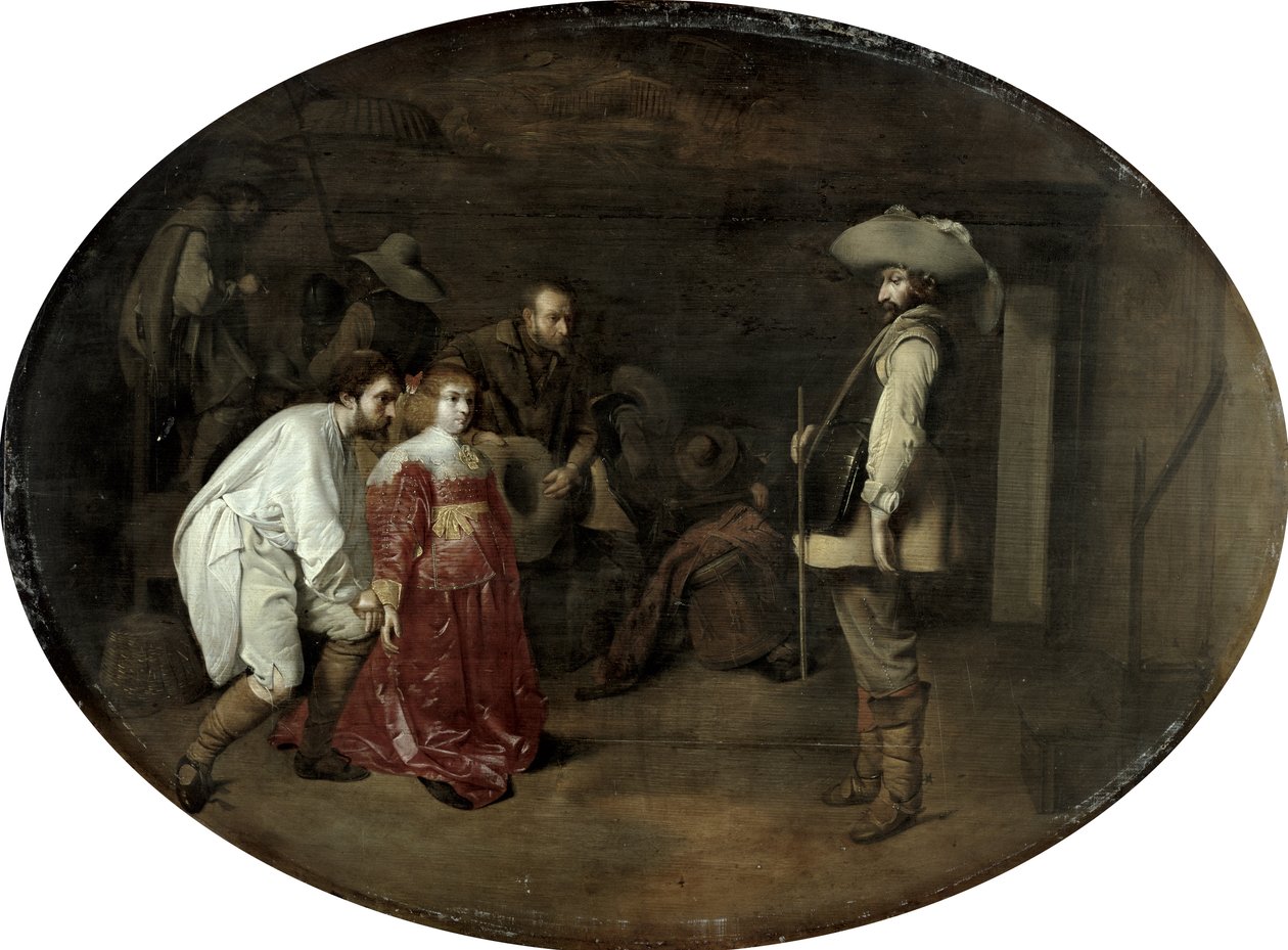 Llevado ante el capitán de Willem Cornelisz Duyster