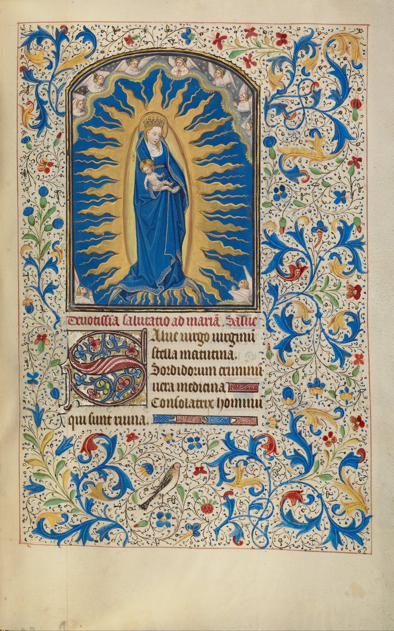 La Virgen y el Niño de Willem Vrelant