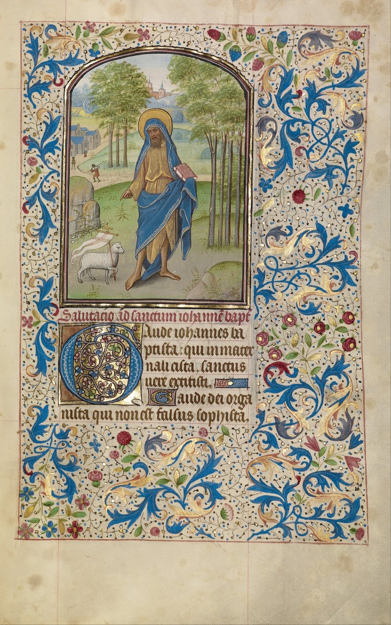 San Juan Bautista de Willem Vrelant