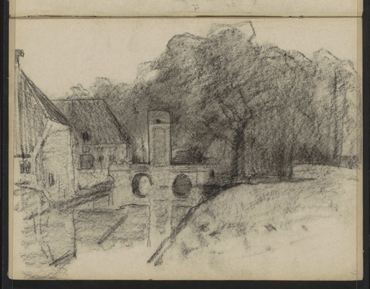 Vista de la puerta de entrada de la Casa Diepenheim de Willem Arnoldus Witsen