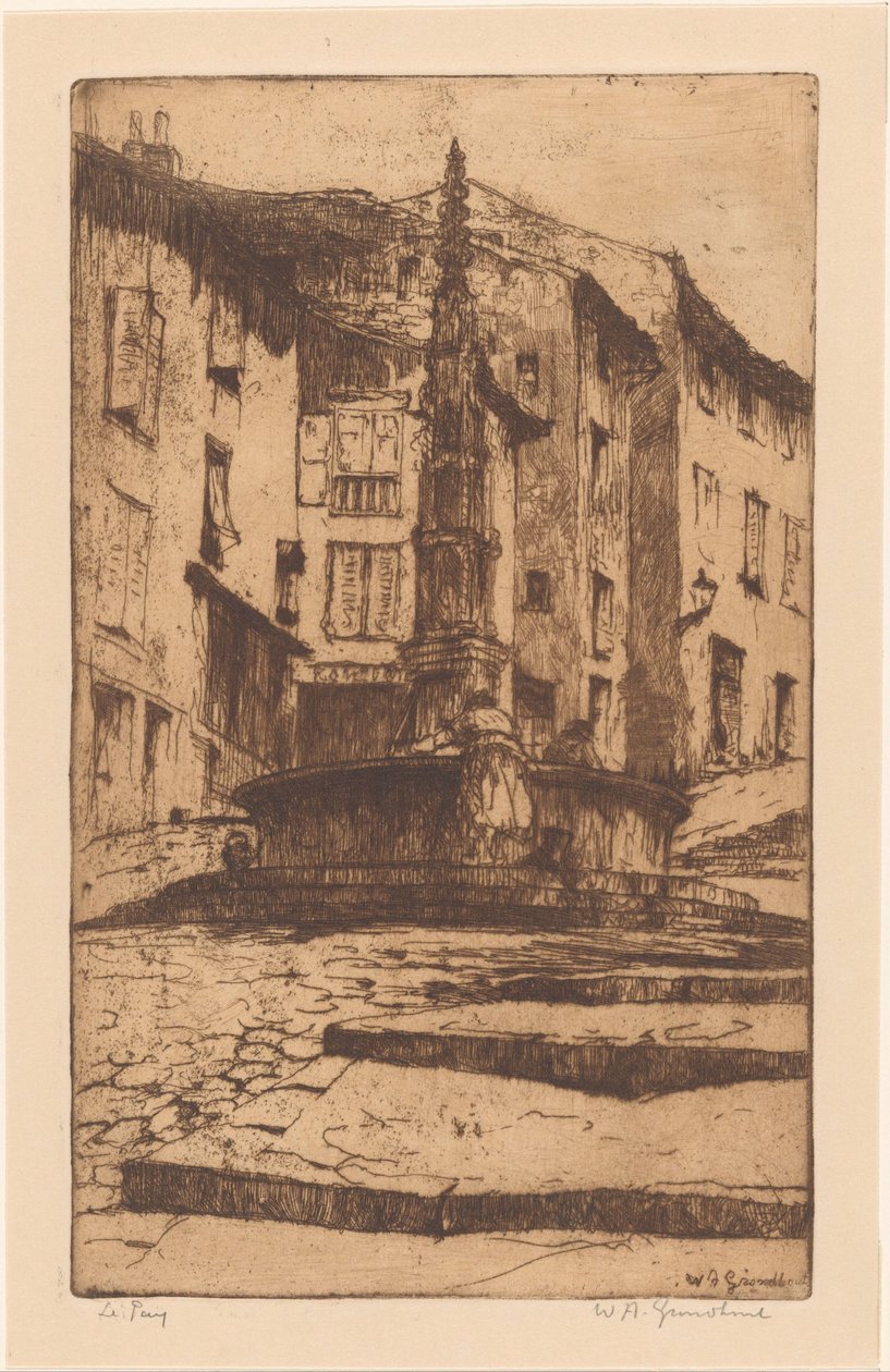 Le Puy (título original del objeto) de Willem Adrianus Grondhout (signed by artist)
