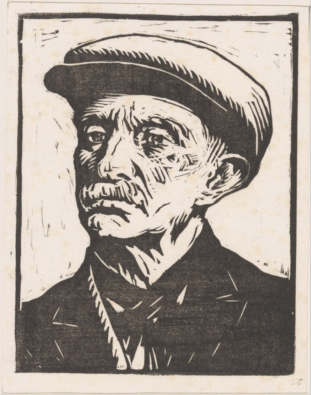 Retrato de un hombre desconocido de Willem Adrianus Grondhout (signed by artist)
