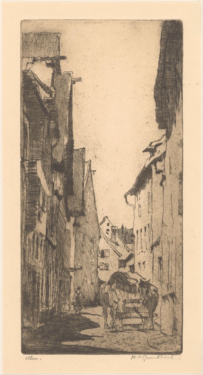 Ulm (título original del objeto) de Willem Adrianus Grondhout (signed by artist)