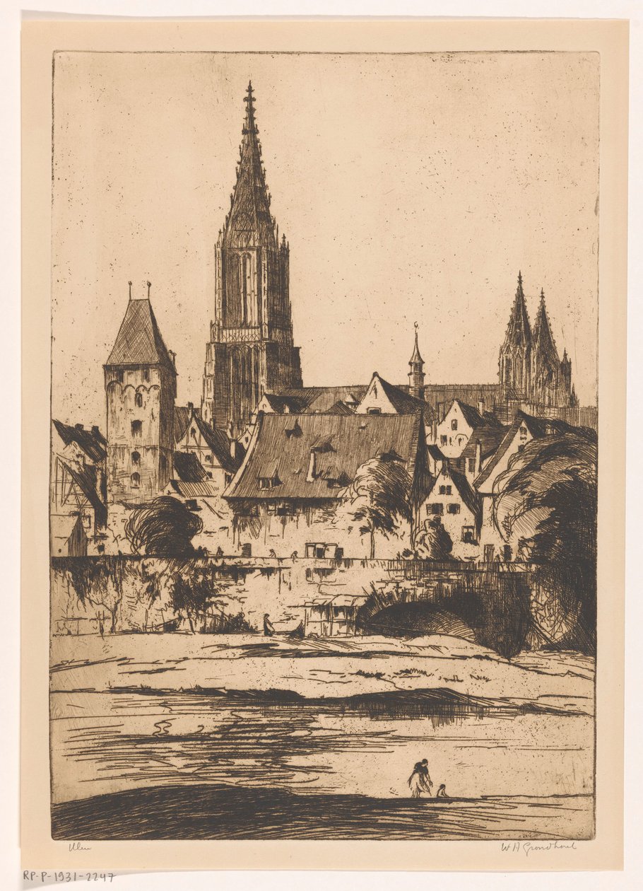 Ulm (título original del objeto) de Willem Adrianus Grondhout (signed by artist)