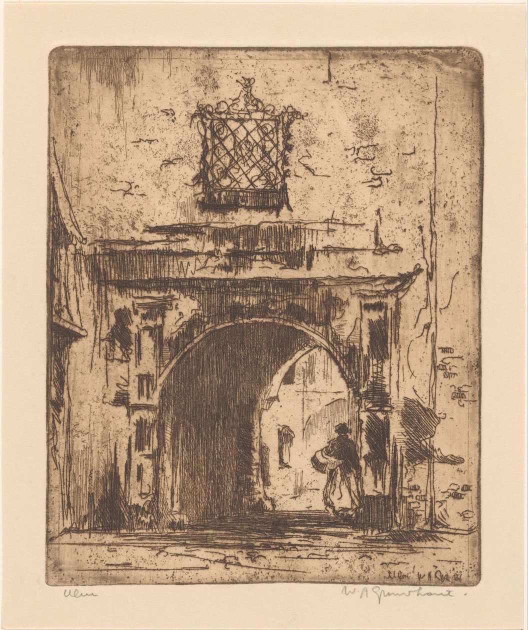 Ulm (título original del objeto) de Willem Adrianus Grondhout (signed by artist)